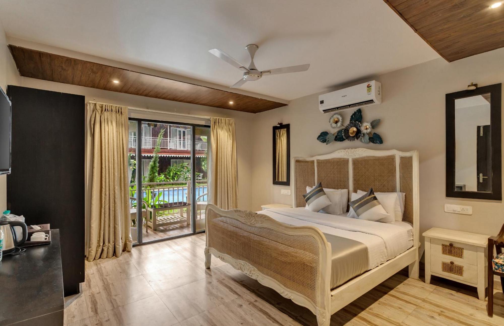Skon Morjim Beach Resort By Orion Hotels Old Goa Exterior photo