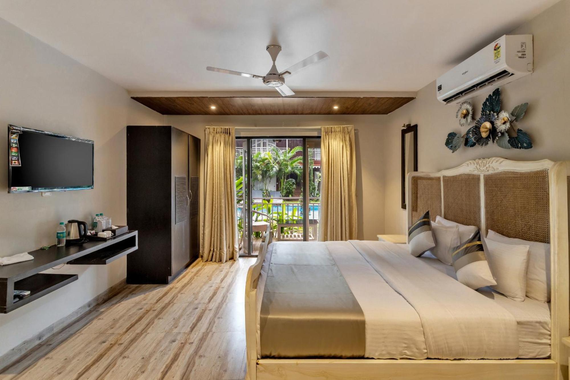 Skon Morjim Beach Resort By Orion Hotels Old Goa Exterior photo
